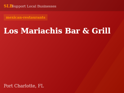 Los Mariachis Bar & Grill — mexican-restaurants in Port Charlotte, FL