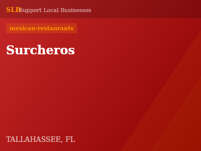Surcheros — mexican-restaurants in TALLAHASSEE, FL