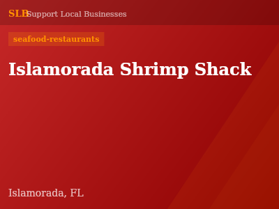 Islamorada Shrimp Shack — seafood-restaurants in Islamorada, FL