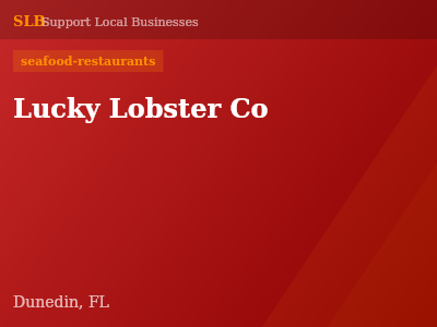 Lucky Lobster Co — seafood-restaurants in Dunedin, FL