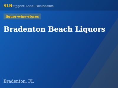 Bradenton Beach Liquors — liquor-wine-stores in Bradenton, FL