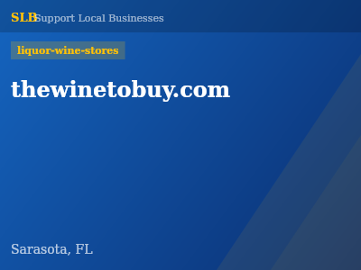 thewinetobuy.com — liquor-wine-stores in Sarasota, FL