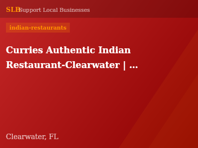 Curries Authentic Indian Restaurant-Clearwater | Tampa Bay — indian-restaurants in Clearwater, FL