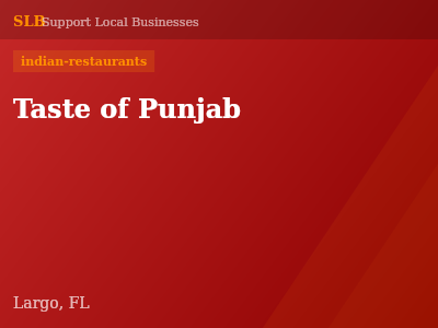 Taste of Punjab — indian-restaurants in Largo, FL
