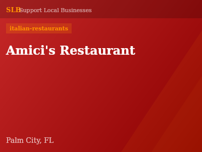 Amici's Restaurant — italian-restaurants in Palm City, FL
