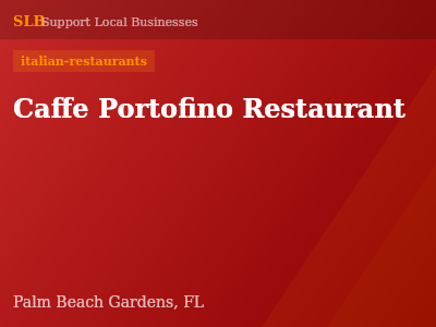 Caffe Portofino Restaurant — italian-restaurants in Palm Beach Gardens, FL