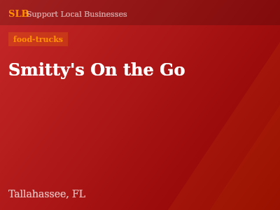 Smitty's On the Go — food-trucks in Tallahassee, FL