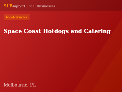 Space Coast Hotdogs and Catering — food-trucks in Melbourne, FL