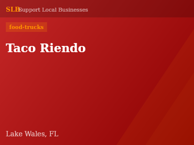 Taco Riendo — food-trucks in Lake Wales, FL