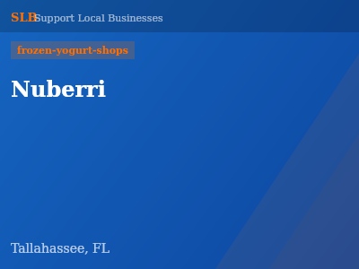 Nuberri — frozen-yogurt-shops in Tallahassee, FL