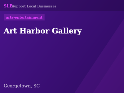 Art Harbor Gallery — arts-entertainment in Georgetown, SC