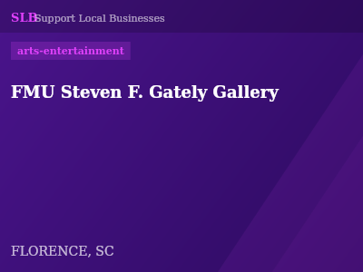 FMU Steven F. Gately Gallery — arts-entertainment in FLORENCE, SC