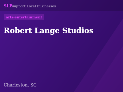Robert Lange Studios — arts-entertainment in Charleston, SC