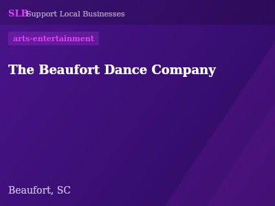 The Beaufort Dance Company — arts-entertainment in Beaufort, SC