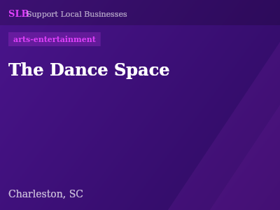 The Dance Space — arts-entertainment in Charleston, SC