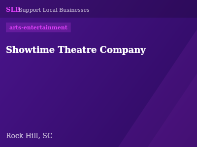 Showtime Theatre Company — arts-entertainment in Rock Hill, SC