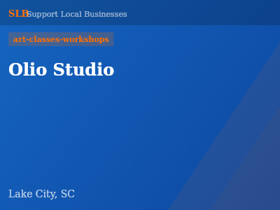 Olio Studio — art-classes-workshops in Lake City, SC