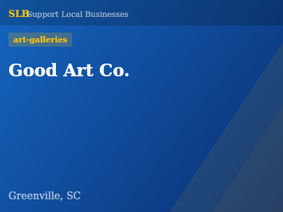 Good Art Co. — art-galleries in Greenville, SC