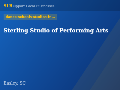Sterling Studio of Performing Arts — dance-schools-studios-instructors in Easley, SC