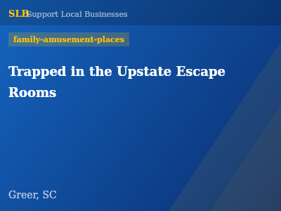 Trapped in the Upstate Escape Rooms — family-amusement-places in Greer, SC
