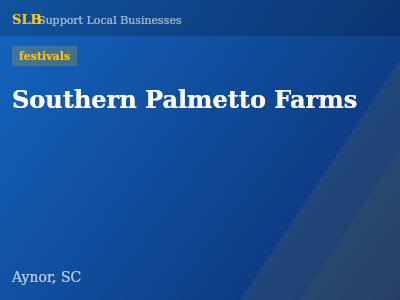 Southern Palmetto Farms — festivals in Aynor, SC