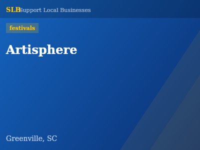 Artisphere — festivals in Greenville, SC
