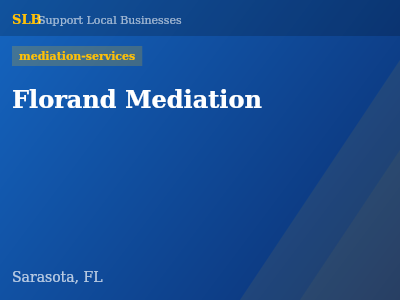 Florand Mediation — mediation-services in Sarasota, FL