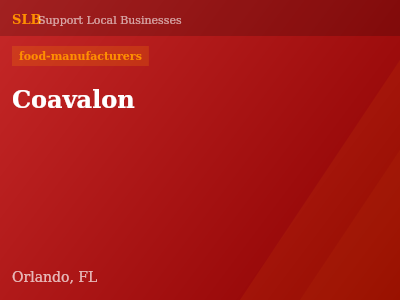 Coavalon — food-manufacturers in Orlando, FL