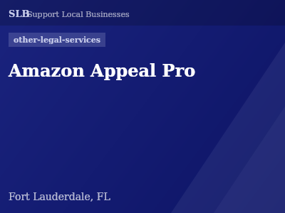 Amazon Appeal Pro — other-legal-services in Fort Lauderdale, FL