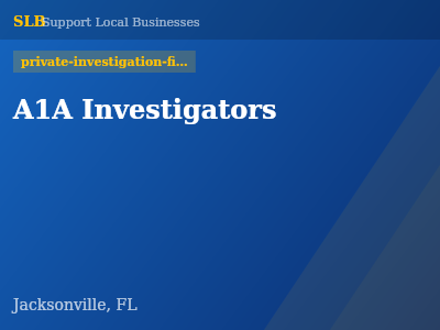 A1A Investigators — private-investigation-firms in Jacksonville, FL