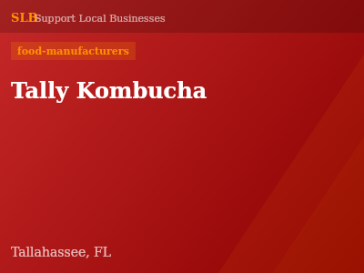 Tally Kombucha — food-manufacturers in Tallahassee, FL