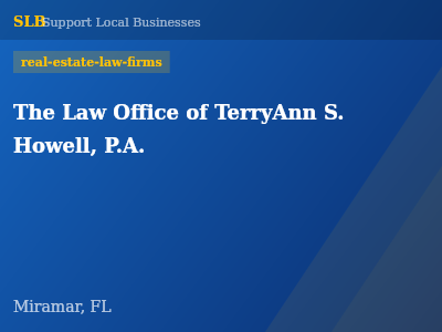 The Law Office of TerryAnn S. Howell, P.A. — real-estate-law-firms in Miramar, FL