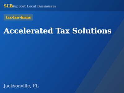 Accelerated Tax Solutions — tax-law-firms in Jacksonville, FL