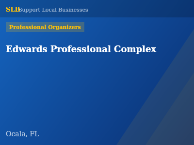 Edwards Professional Complex — Professional Organizers in Ocala, FL