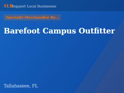 Barefoot Campus Outfitter — Specialty Merchandise Retailers in Tallahassee, FL