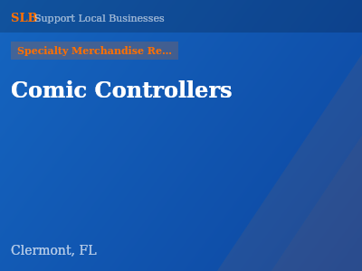 Comic Controllers — Specialty Merchandise Retailers in Clermont, FL