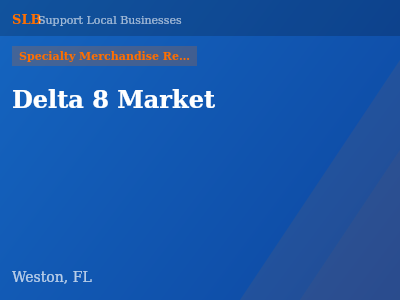Delta 8 Market — Specialty Merchandise Retailers in Weston, FL