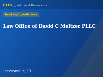 Law Office of David C Meltzer PLLC — bankruptcy-advisors in Jacksonville, FL
