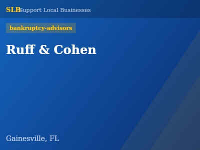 Ruff & Cohen — bankruptcy-advisors in Gainesville, FL