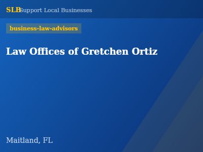 Law Offices of Gretchen Ortiz — business-law-advisors in Maitland, FL