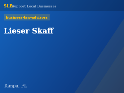 Lieser Skaff — business-law-advisors in Tampa, FL