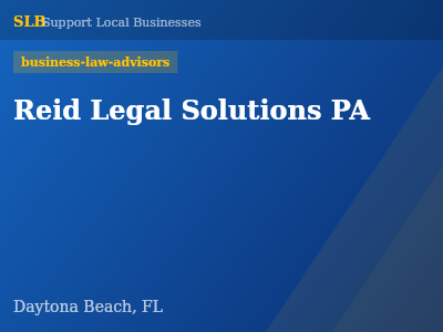 Reid Legal Solutions PA — business-law-advisors in Daytona Beach, FL