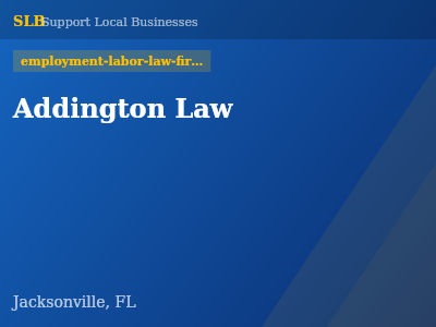 Addington Law — employment-labor-law-firms in Jacksonville, FL