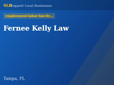 Fernee Kelly Law — employment-labor-law-firms in Tampa, FL