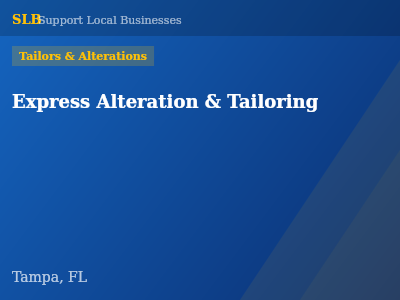 Express Alteration & Tailoring — Tailors & Alterations in Tampa, FL