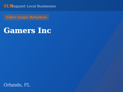 Gamers Inc — Video Game Retailers in Orlando, FL