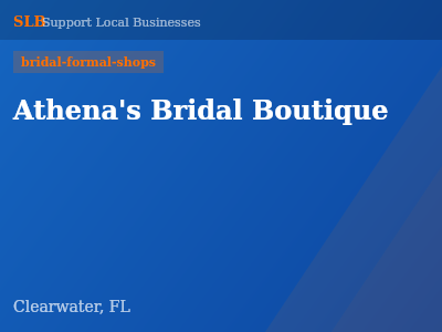 Athena's Bridal Boutique — bridal-formal-shops in Clearwater, FL