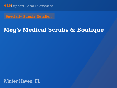 Meg's Medical Scrubs & Boutique — Specialty Supply Retailers in Winter Haven, FL