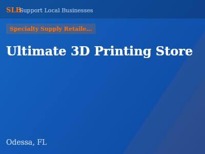 Ultimate 3D Printing Store — Specialty Supply Retailers in Odessa, FL