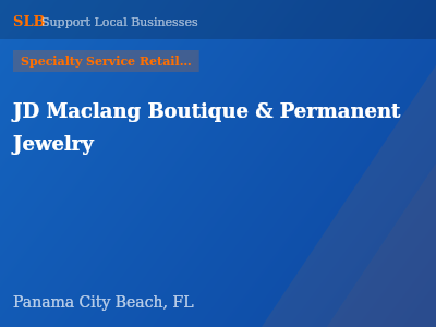 JD Maclang Boutique & Permanent Jewelry — Specialty Service Retailers in Panama City Beach, FL